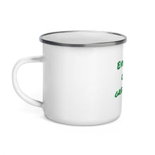 Green Sheet Enamel Mug