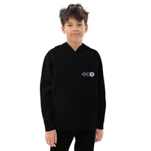 I AM THE CEO Kids fleece hoodie EMBROIDERED PURPLE