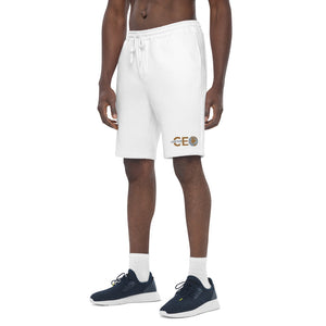 I am the CEO Men's shorts (white)