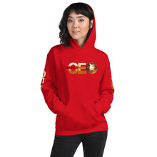 I am the CEO Unisex Hoodie (Red Sleeve)