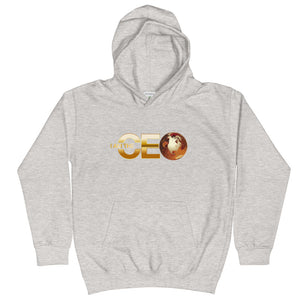 I Am The CEO Kids Hoodie (Gold)