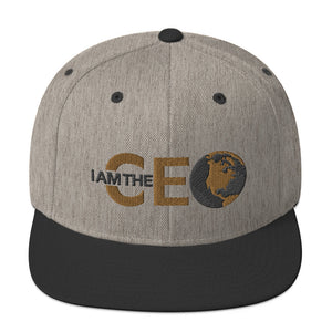 I Am The CEO Snapback Hat