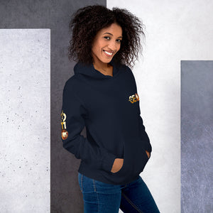 I Am The CEO Unisex Hoodie (Gold Sleeve)