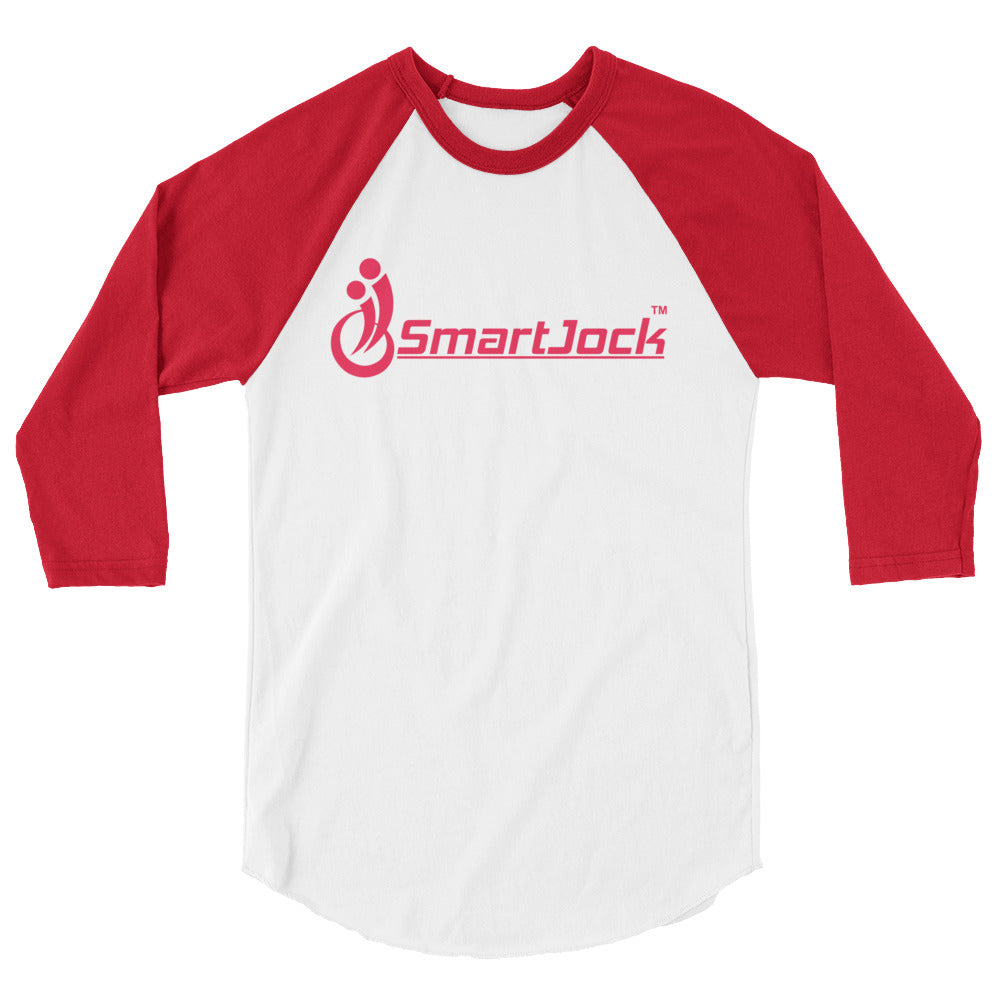 3/4 Sleeve Raglan Red Logo Shirt