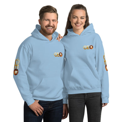 I Am The CEO Unisex Hoodie (Gold Sleeve)