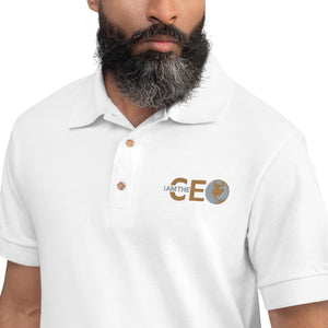 I Am The CEO Embroidered Polo Shirt