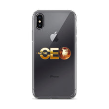 I AM the CEO Gold Logo iPhone Case