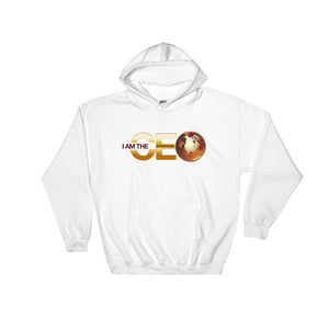 I AM the CEO Original Logo Heavy Blend Hooded Sweatshirt