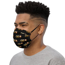 I am the CEO Unisex All Over face mask (Black)