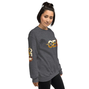 I am the CEO Unisex Sweatshirt (Gold Sleeve)