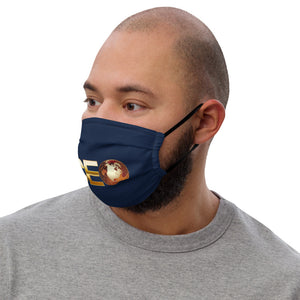 I am the CEO Face mask Navy Blue