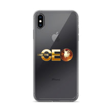 I AM the CEO Gold Logo iPhone Case