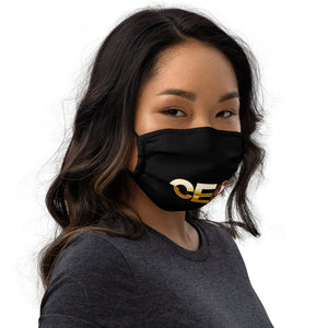 I AM THE CEO Face mask Black