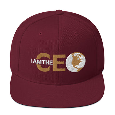 Limited Edition I Am The CEO Snapback Hat