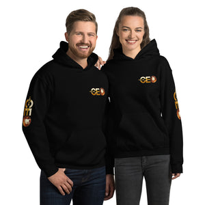 I Am The CEO Unisex Hoodie (Gold Sleeve)