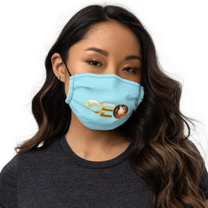 I am the CEO Face mask Sky Blue