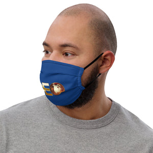 I am the CEO Face mask Royal Blue