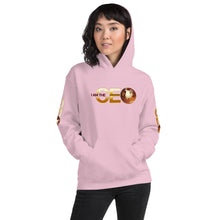 I am the CEO Unisex Hoodie (Red Sleeve)