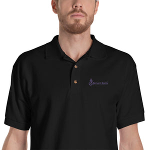 Embroidered Polo Shirt (Logo Colors: Purple, Green or Red)