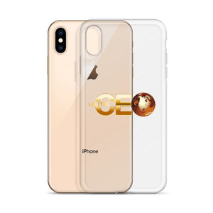 I AM the CEO Gold Logo iPhone Case