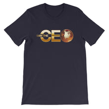 I AM the CEO Gold Short-Sleeve Unisex T-Shirt