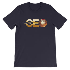 I AM the CEO Gold Short-Sleeve Unisex T-Shirt