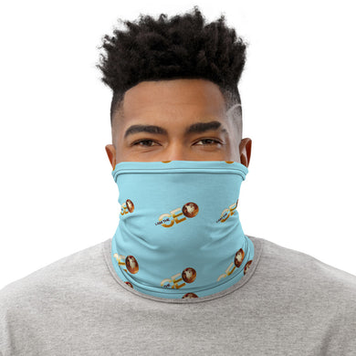 I Am The CEO Neck Gaiter (Light Blue)