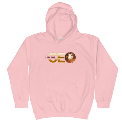 I Am The CEO Kids Hoodie (Red)