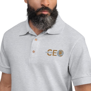 I Am The CEO Embroidered Polo Shirt