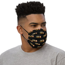 I am the CEO Unisex All Over face mask (Black)