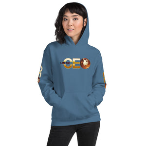 I am the CEO Unisex Hoodie (Red Sleeve)