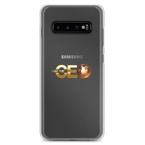 I am the CEO Samsung Case (Gold Logo)