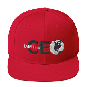 I Am The CEO Snapback Hat