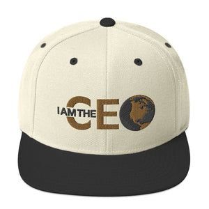 I Am The CEO Snapback Hat