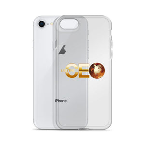 I AM the CEO Gold Logo iPhone Case