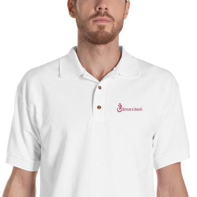 Embroidered Polo Shirt (Logo Colors: Gold, Orange, Flamingo or Kiwi Green)