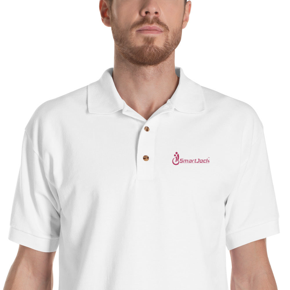 Embroidered Polo Shirt (Logo Colors: Gold, Orange, Flamingo or Kiwi Green)