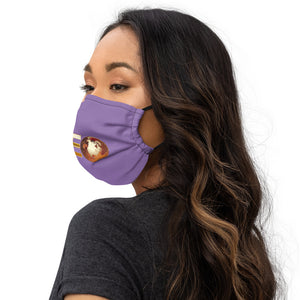 I am the CEO Face mask Purple