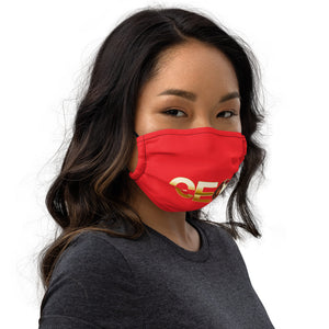 I AM THE CEO Face mask Red