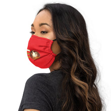 I AM THE CEO Face mask Red