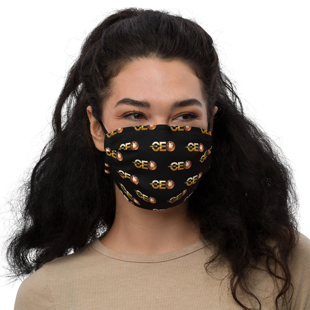 I am the CEO Face mask All Over Print