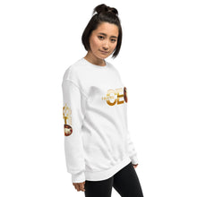 I am the CEO Unisex Sweatshirt (Gold Sleeve)