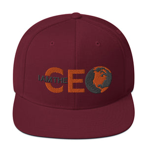 I Am The CEO Snapback Hat