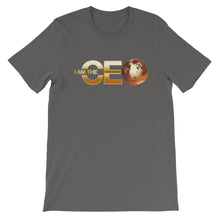 I AM the CEO Gold Short-Sleeve Unisex T-Shirt