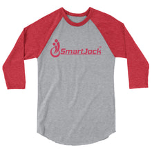 3/4 Sleeve Raglan Red Logo Shirt