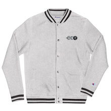 I AM THE CEO Embroidered Champion Bomber Jacket (Grey)