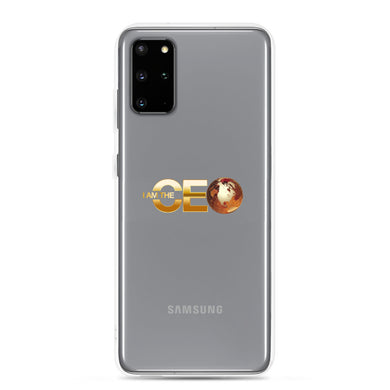 I am the CEO Samsung Case (Gold Logo)