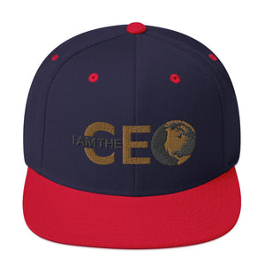 I Am The CEO Snapback Hat