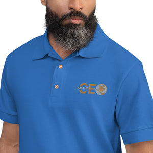 I Am The CEO Embroidered Polo Shirt