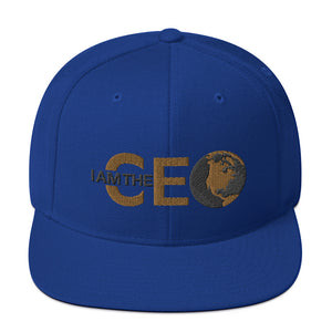 I Am The CEO Snapback Hat